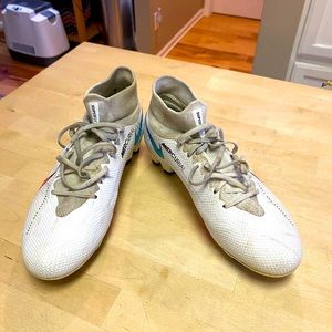 Nike Superfly 7 Pro FG size 7 soccer cleats. White